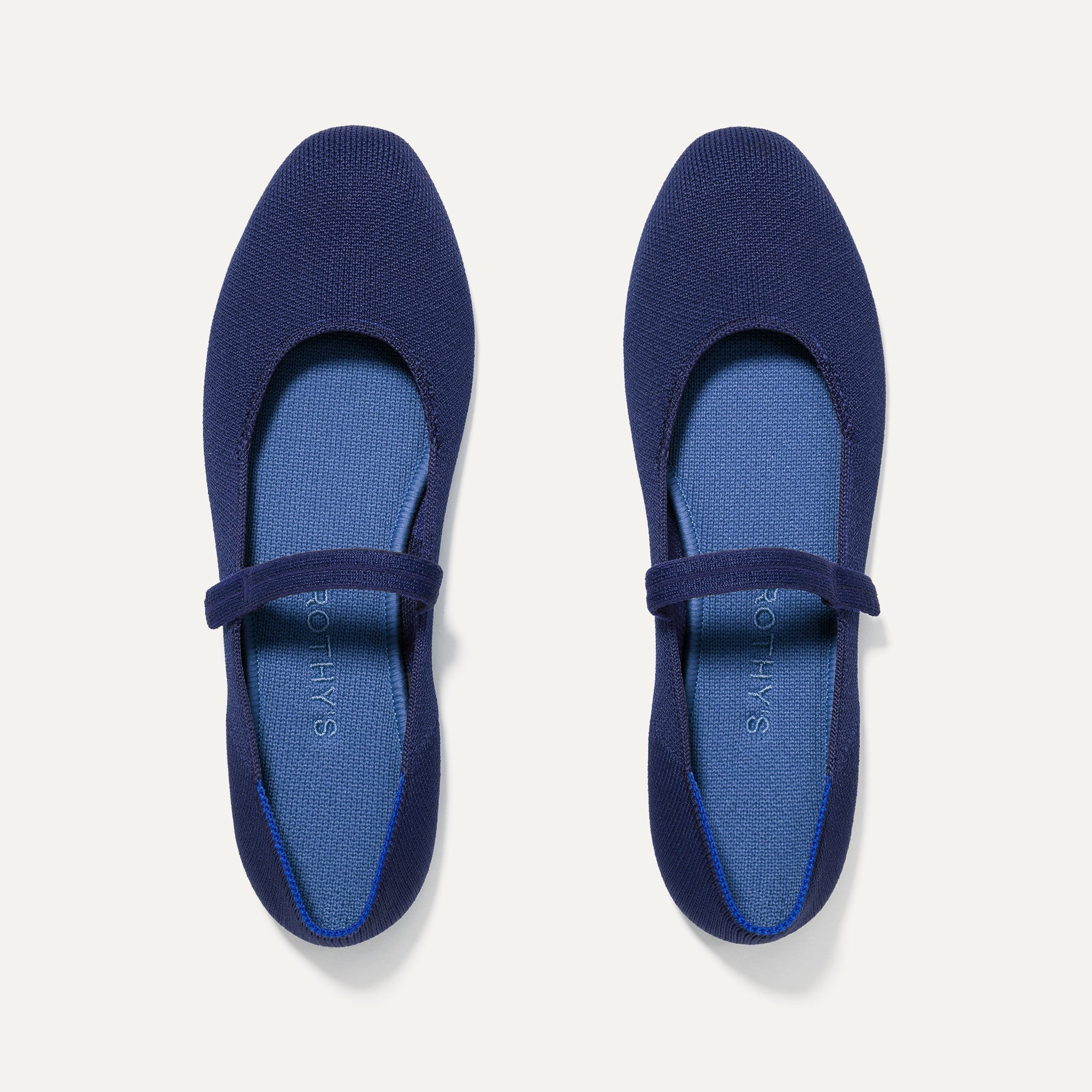 The Square Mary Jane in Deep Navy | Rothy's