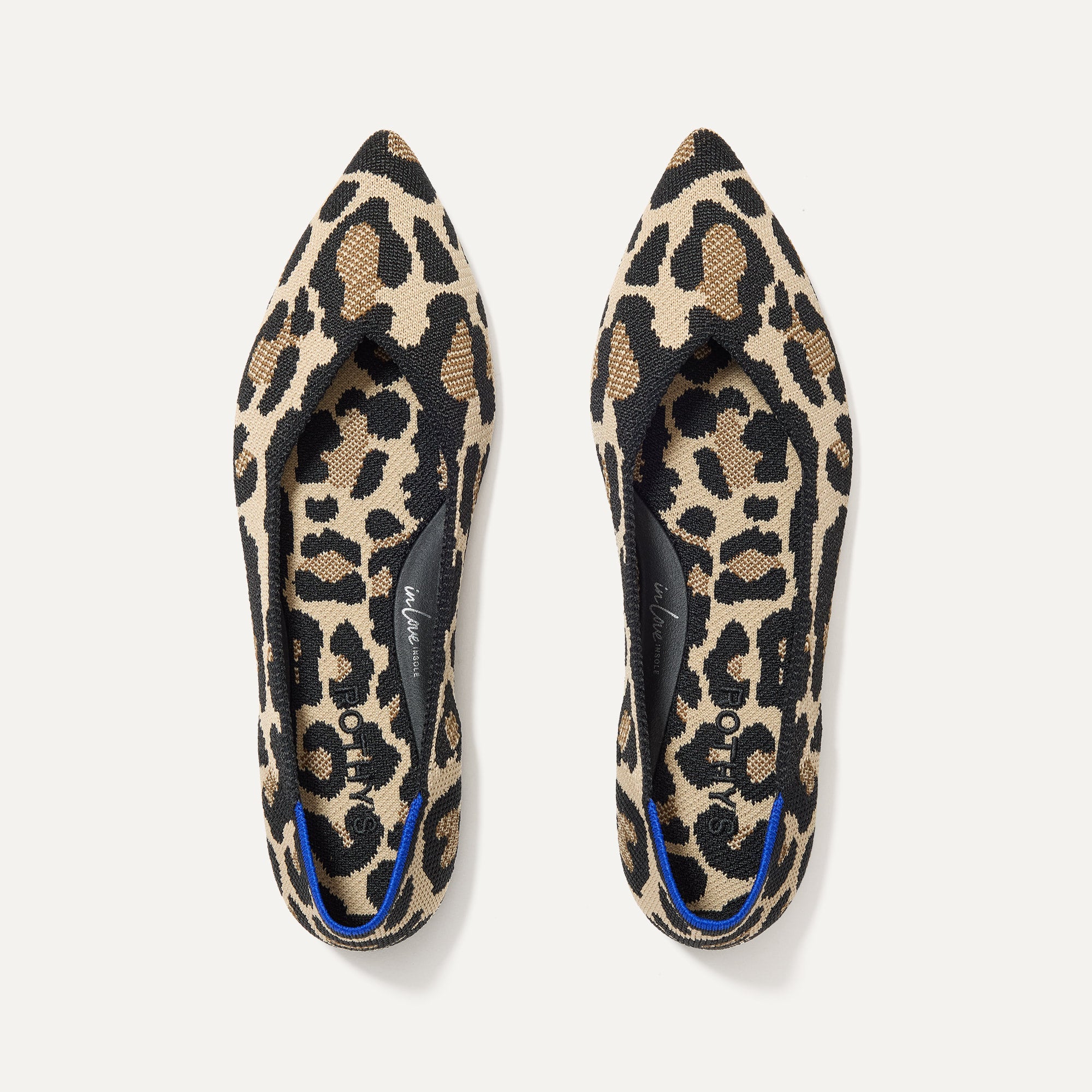 Rothy’s The Point purchases Leopard Print Flats • Women’s 9