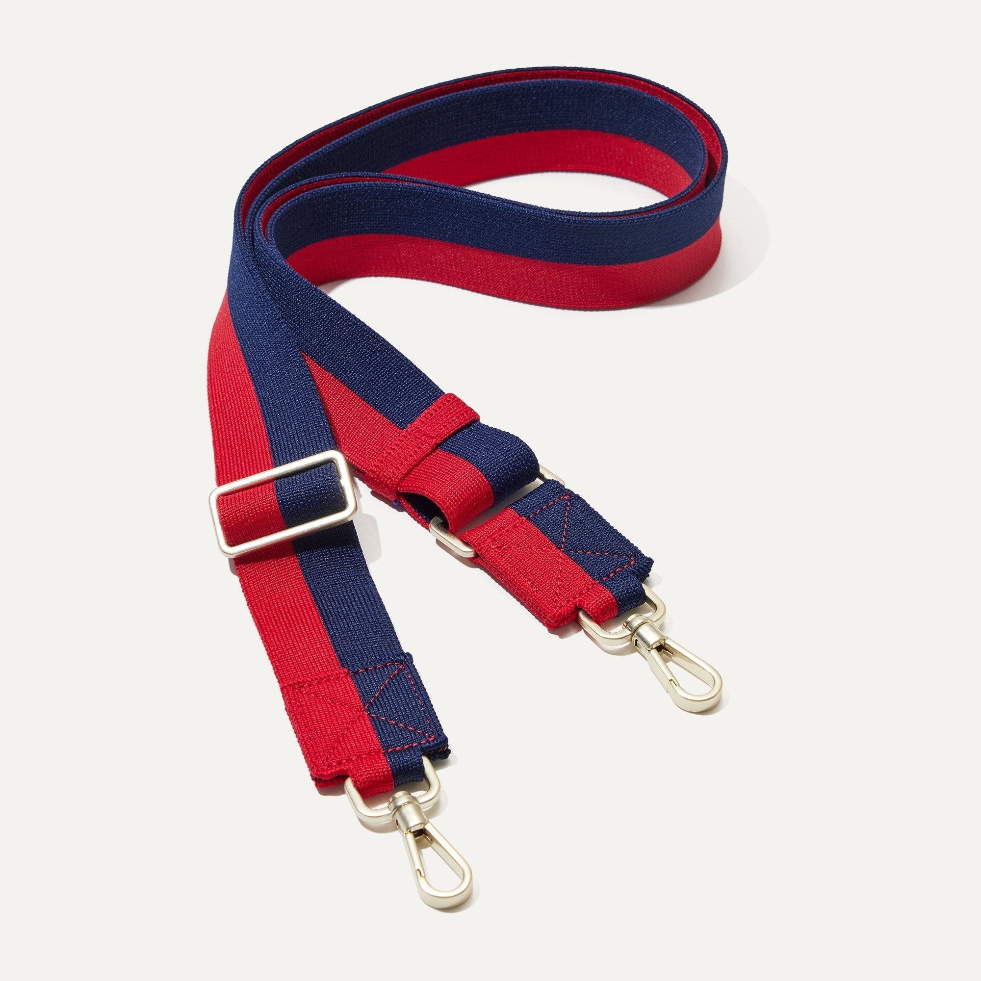 Rothy's Crossbody Strap in Navy and Red | Rothy's at Rothy's