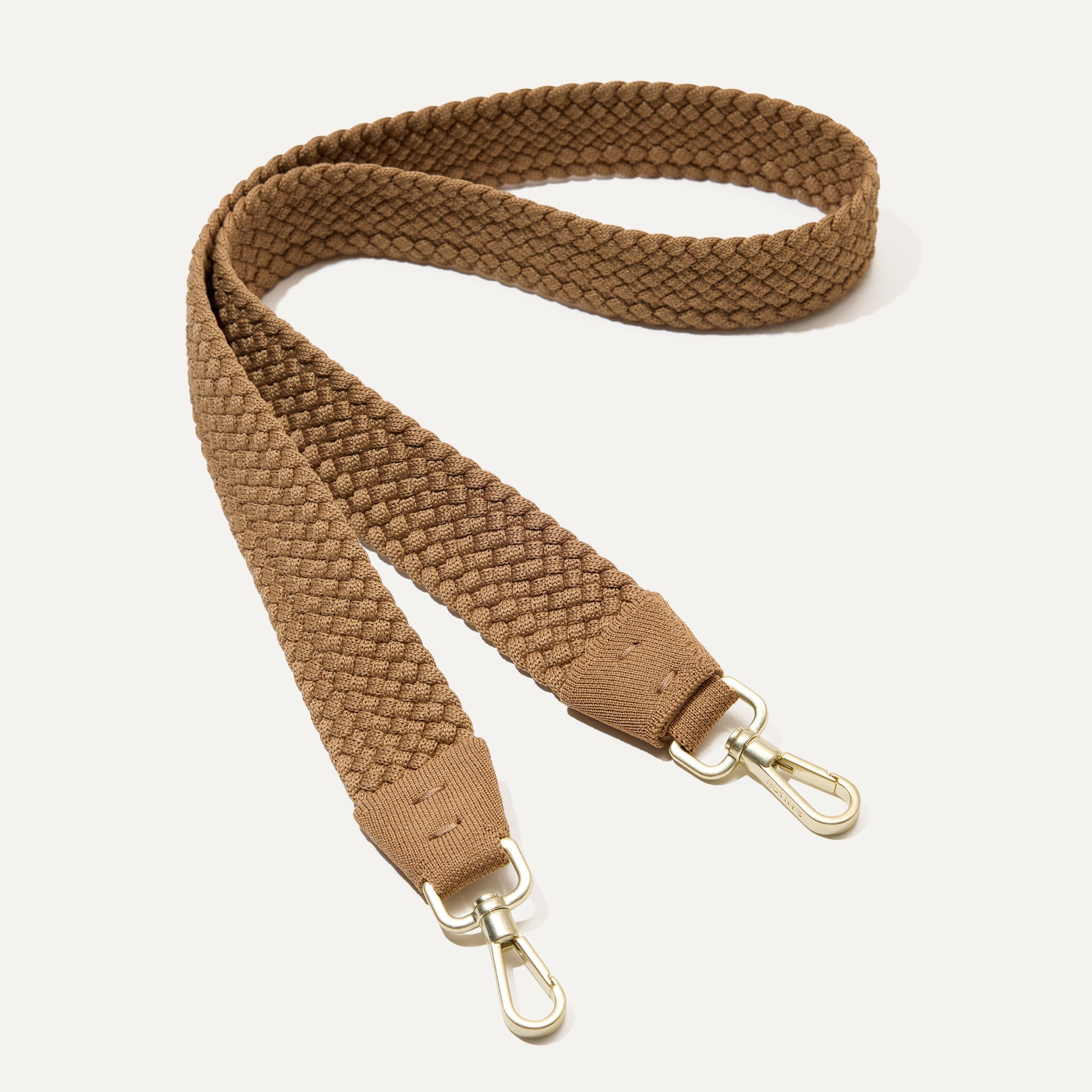 Woven Webbing & Leather Cross Body Bag hot Strap