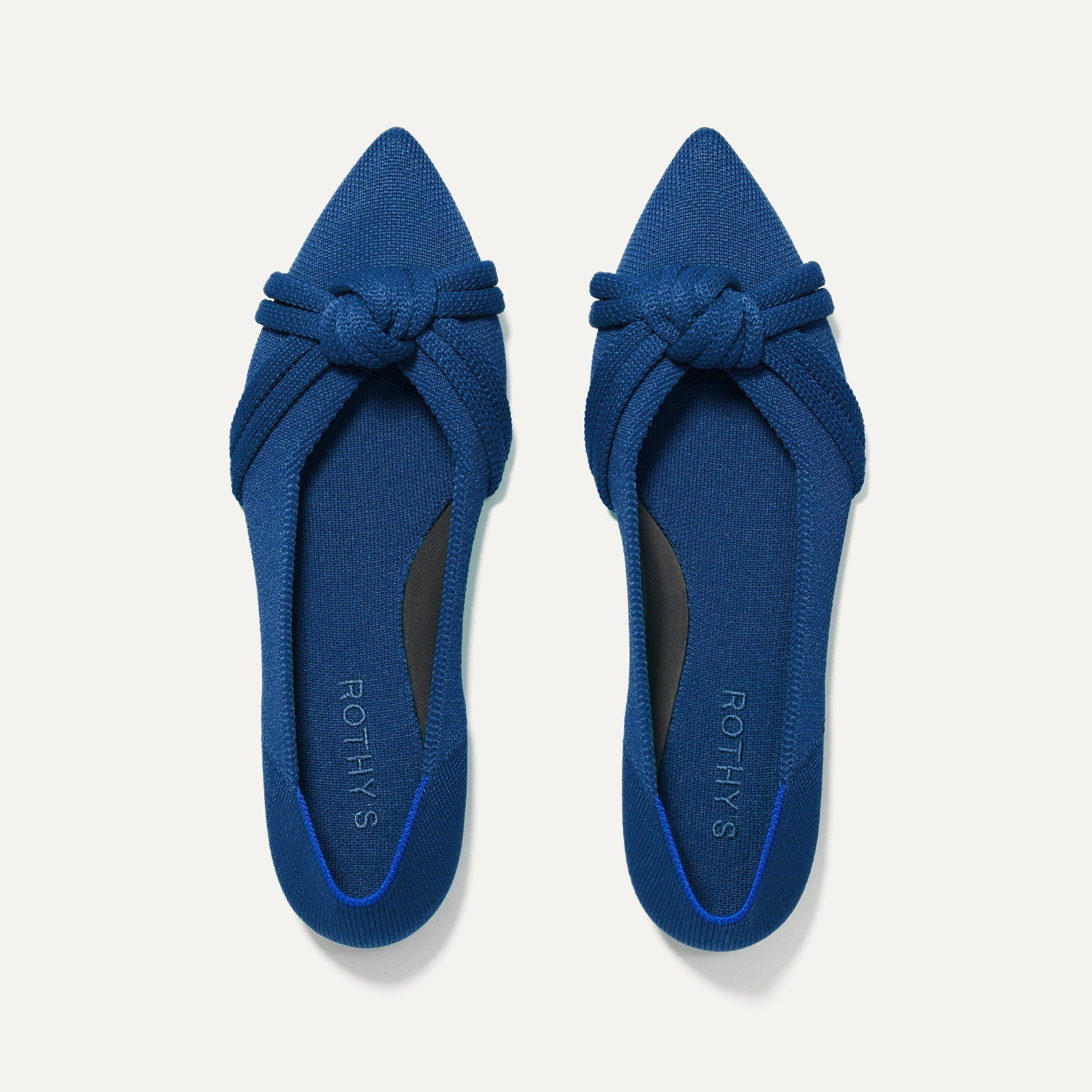The Knot Point II in Ocean Blue Women's Flats Rothy's