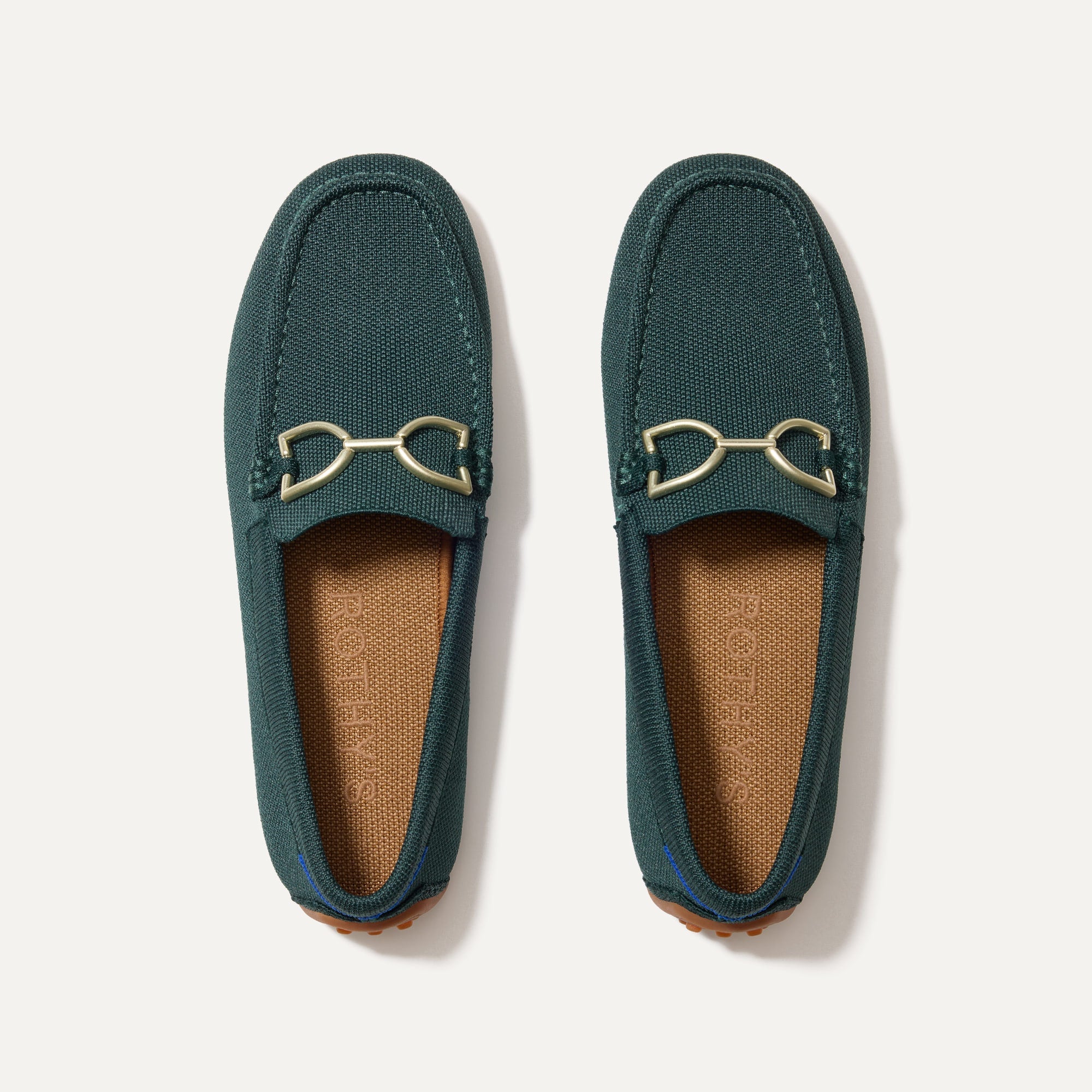 The Double Bit Driver in Dark Evergreen | Rothy's