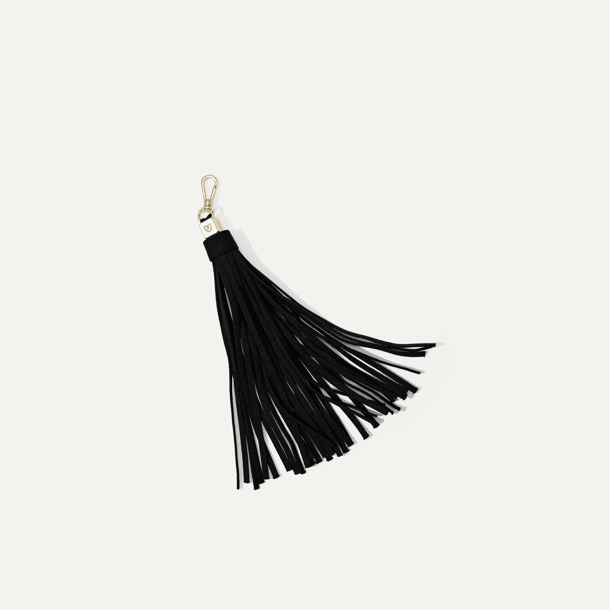 The Tassel Clip Keychain in Black | Rothy's