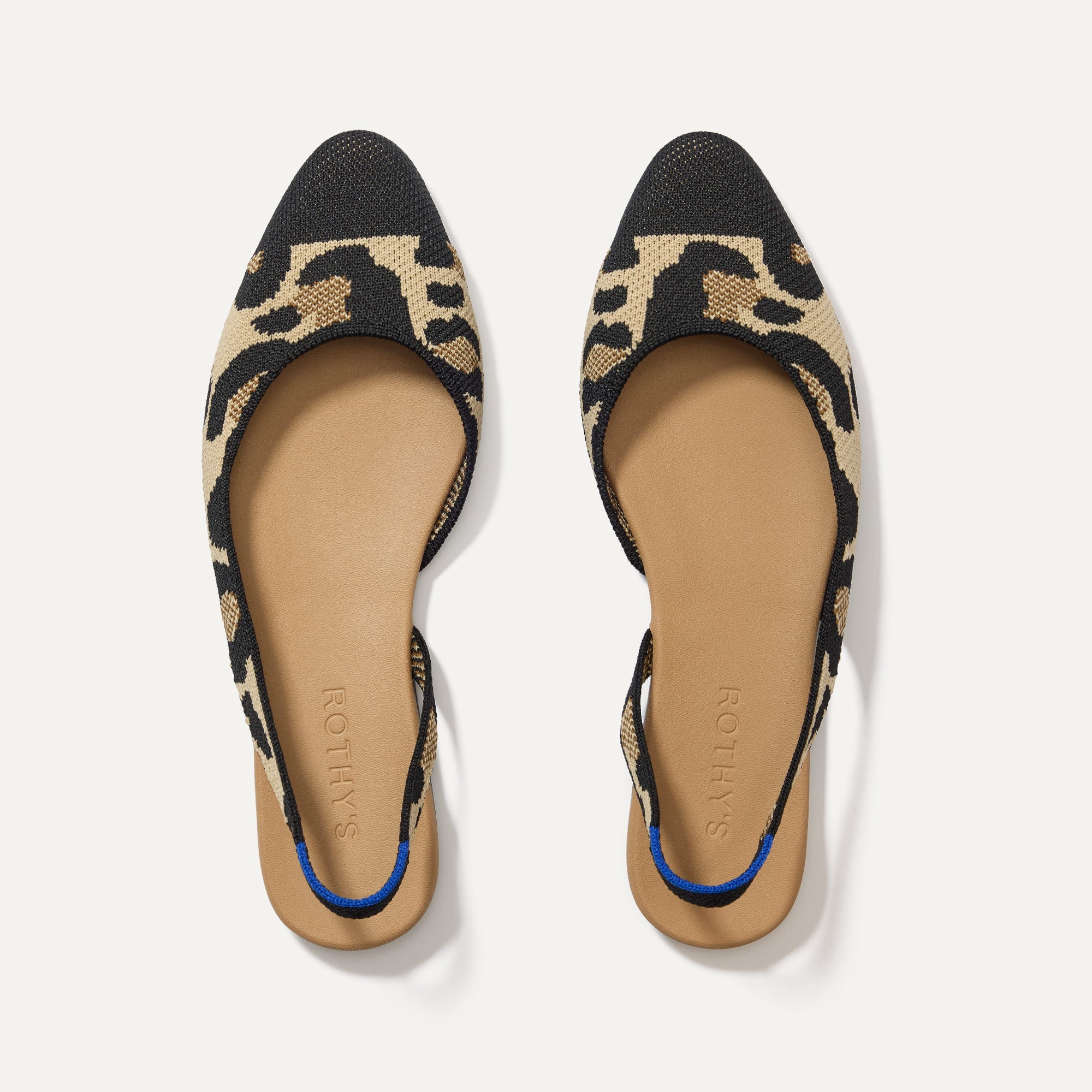 The Almond Slingback in Desert Cat Women's Flats Rothy's