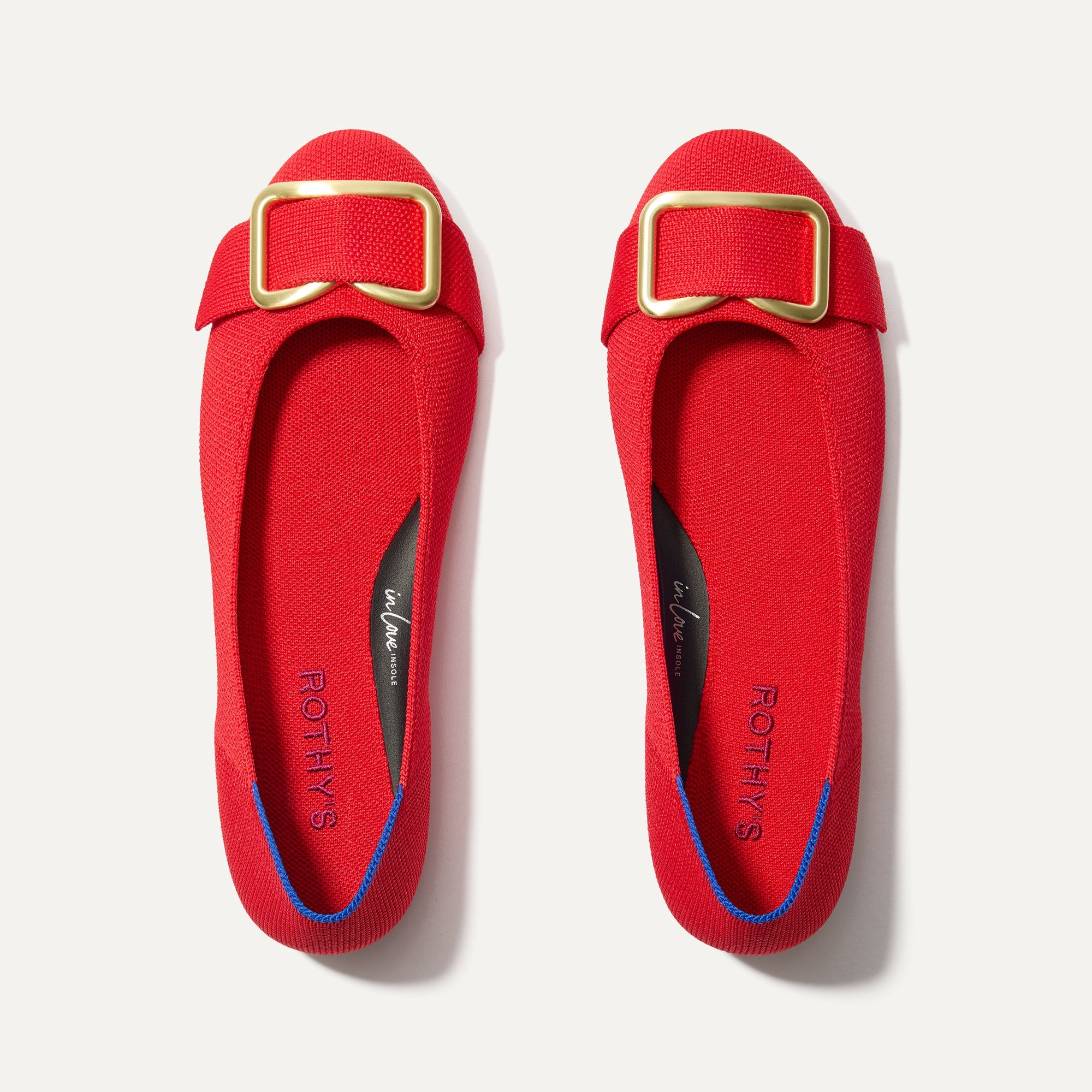The Emblem Ballet Flat in Cardinal Women's Flats Rothy's