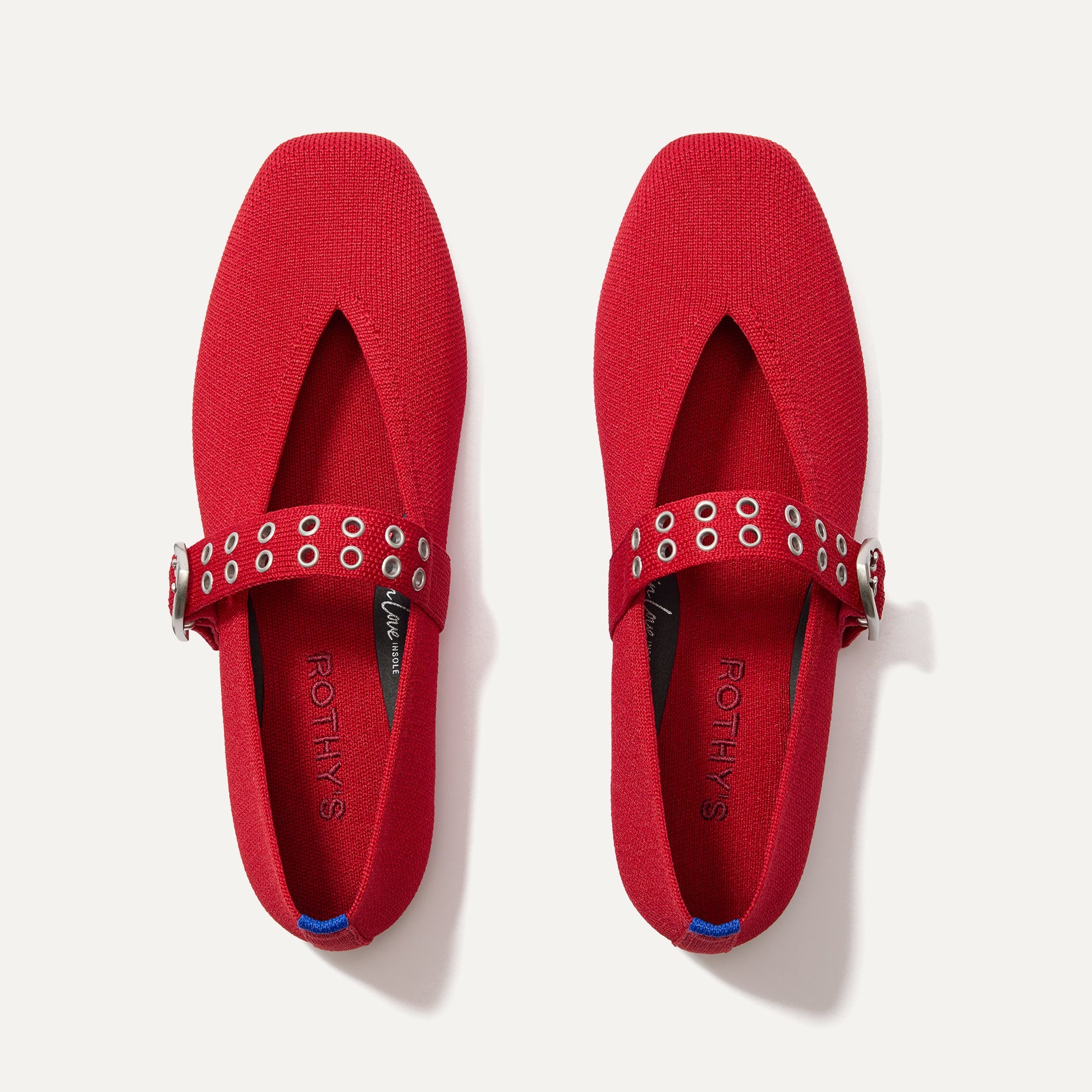 The Max Buckle Mary Jane in Cherry | Rothy's