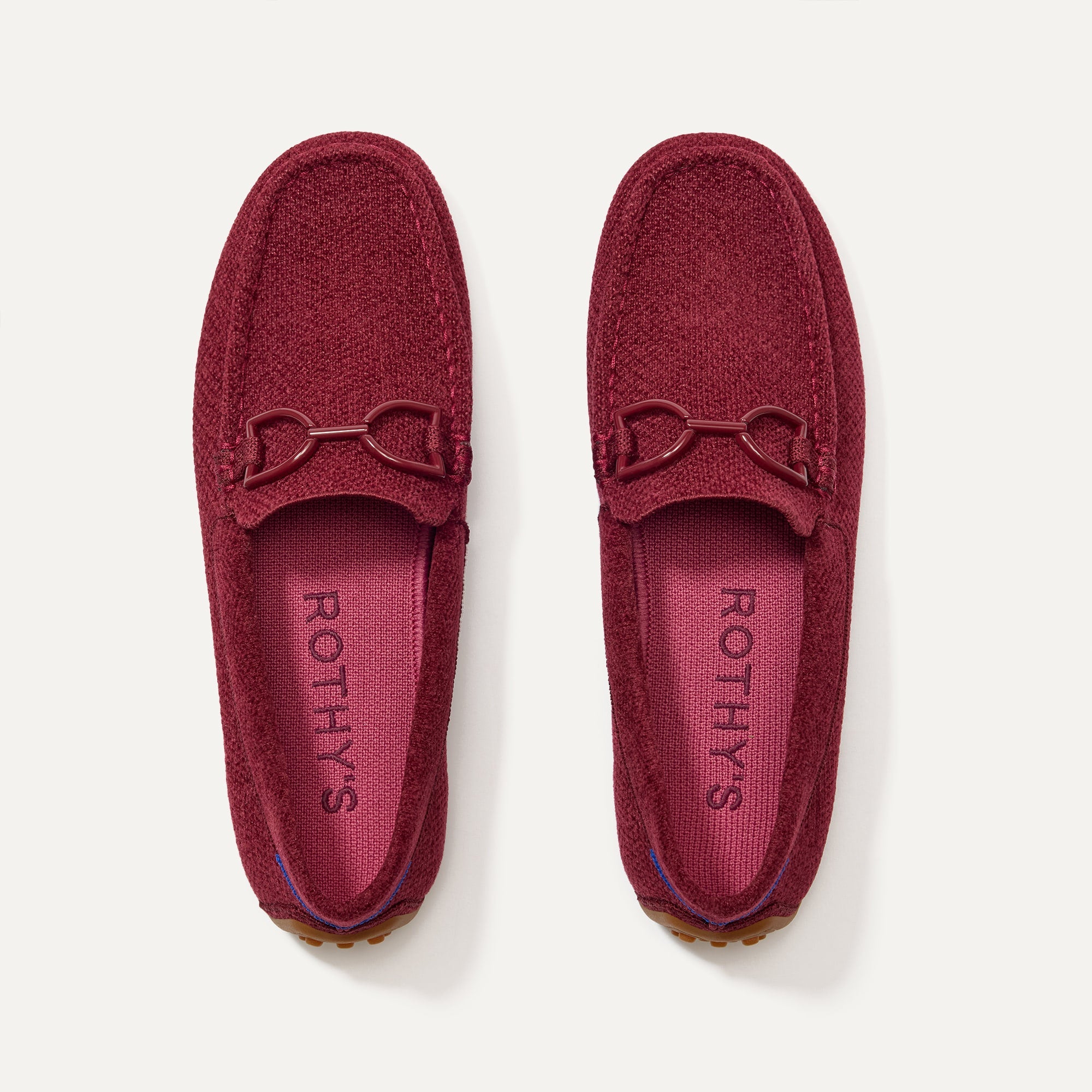 (取寄) レディース ザ ダブル ビット ドライバ Rothy's women The Revelvet Double Bit D Revelvet Dove The ReVelvet™ Double Bit Driver in ReVelvet™ Cabernet | Rothy's