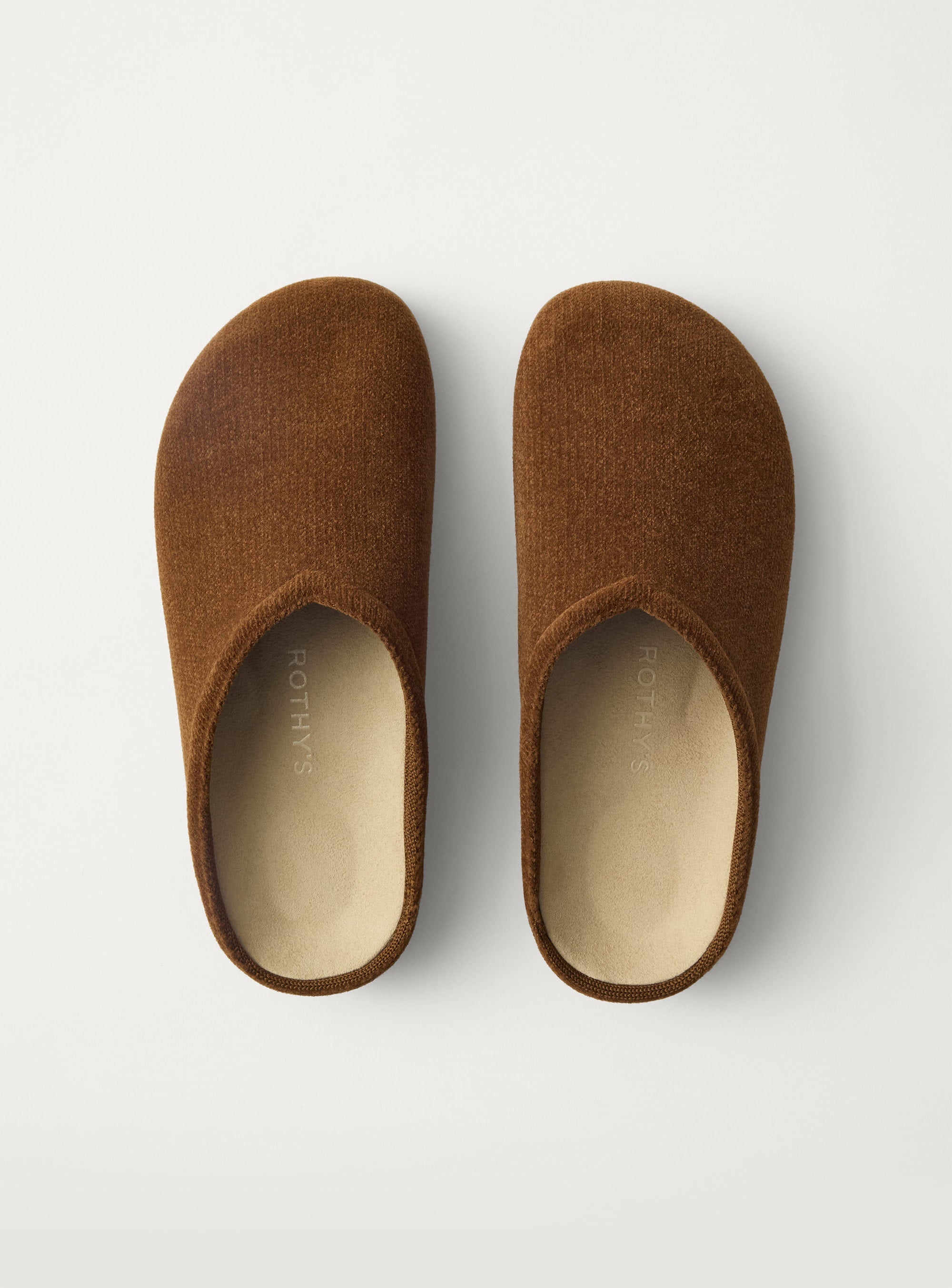 The Casual Clog in ReVelvet™ Russet | Rothy's