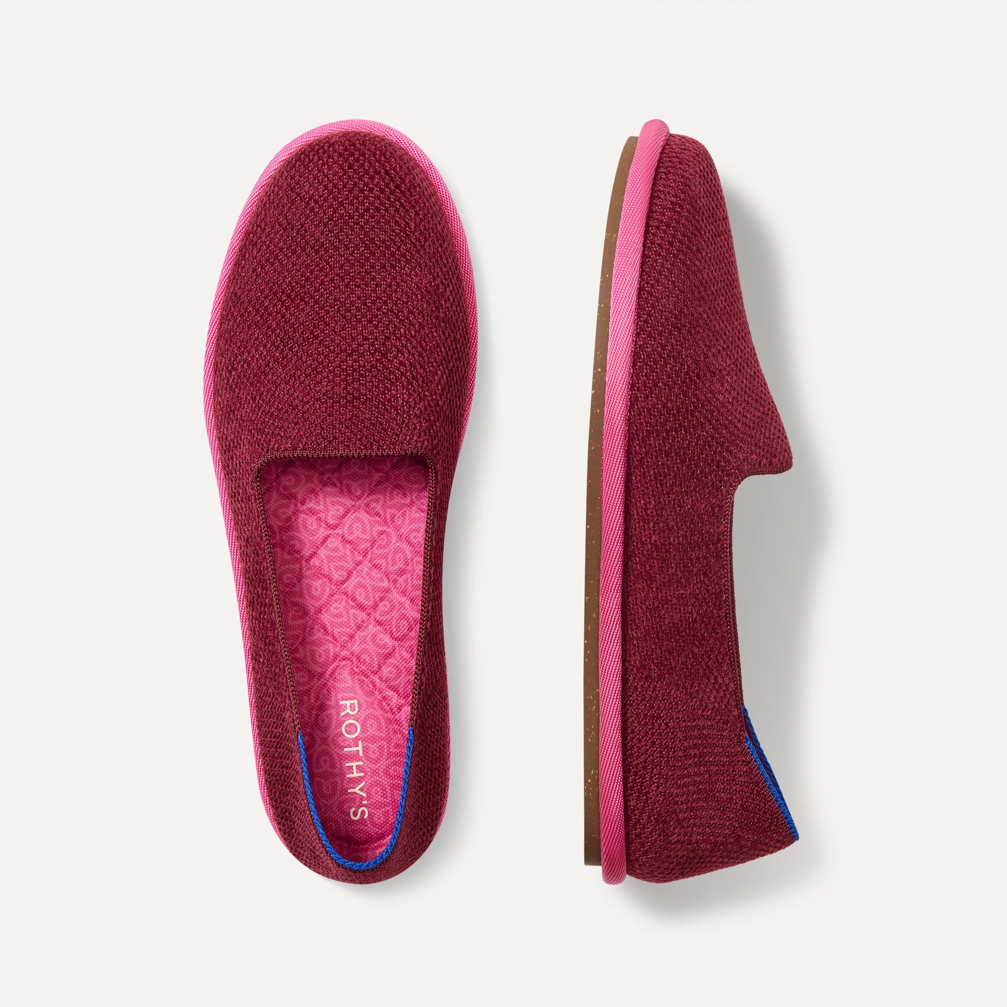 Women's ReVelvet™ Cruiser Loafer in ReVelvet™ Cabernet | Rothy's