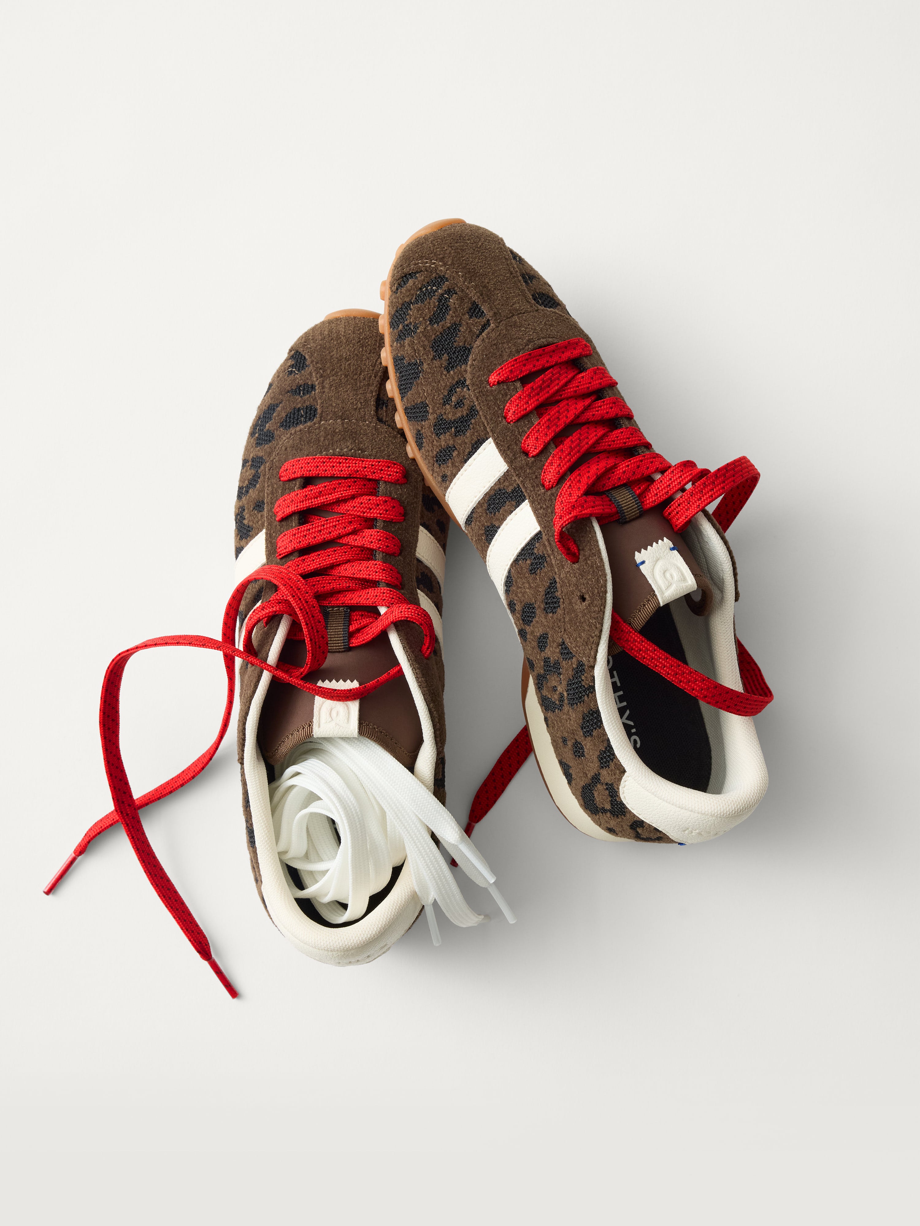 Rothy's Women's Ivy Sneaker in ReVelvet™ Cheetah | Rothy's