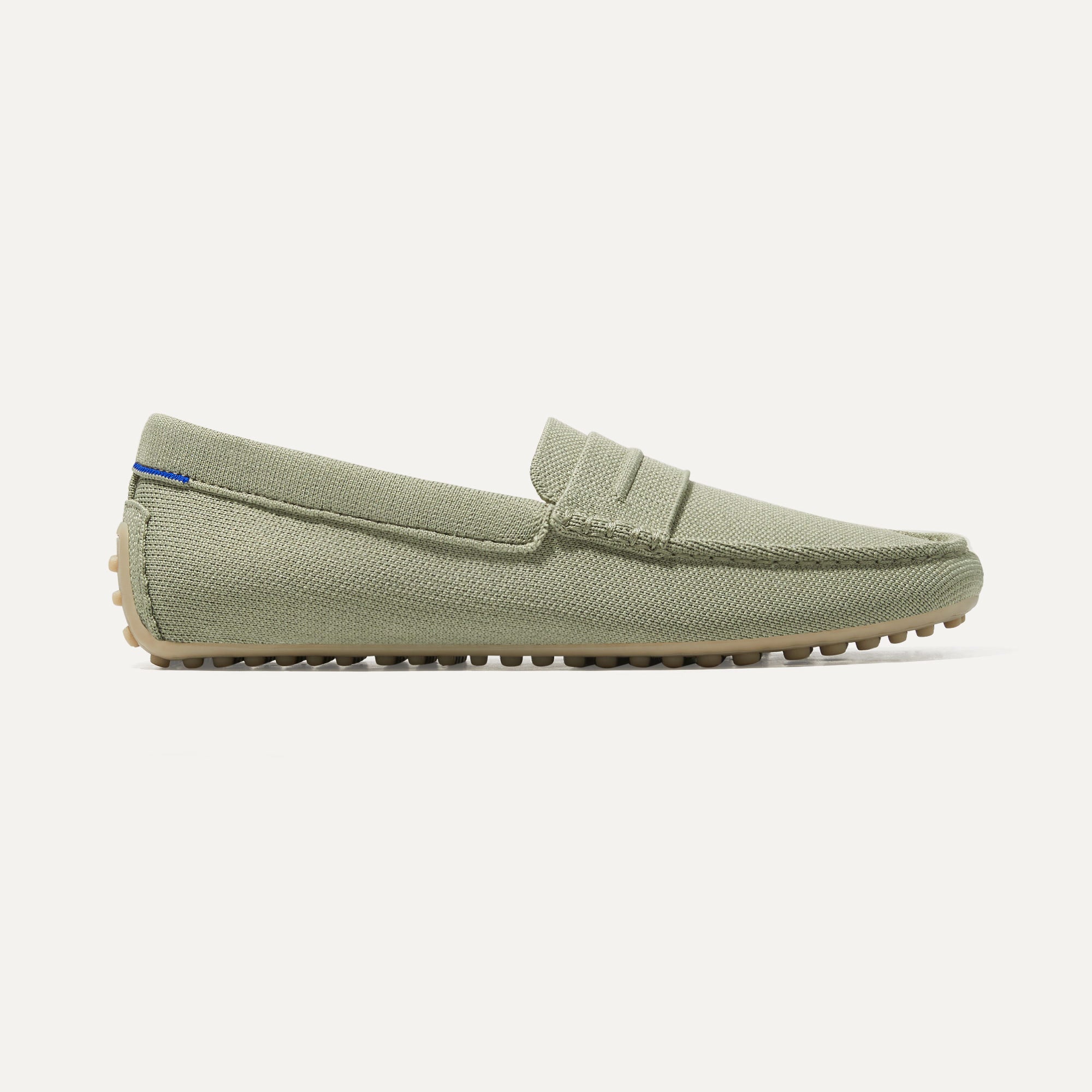 The Driving Loafer in Pistachio for Men | Rothy display picture 2