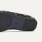 The sole of The Flat in Black Chantilly shown in diagonal view. 