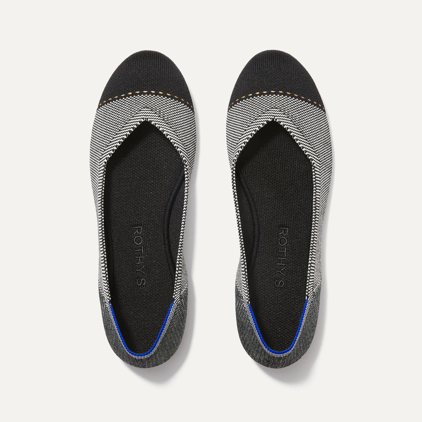 The Flat in Grey Mist Captoe | Women’s Shoes