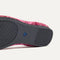 The sole of The Flat in Pink Bouquet shown in diagonal view. 