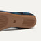 The sole of The Flat in Preppy Plaid shown in diagonal view. 