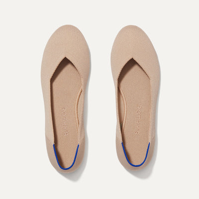 The Flat in Ecru | Women's Shoes | Rothy's