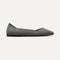 The Point shoe in Cloud Grey Birdseye shown from a side view showing the outsole.