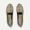 The Loafer in Ivory Glen Plaid shown from the top. 