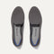 The Loafer in Pebble Grey shown from the top. 