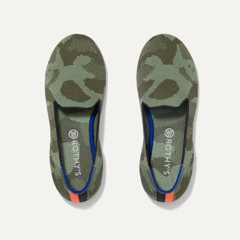 Rothy\'s Green Camouflage Men\'s Loafers Rothy main image 3