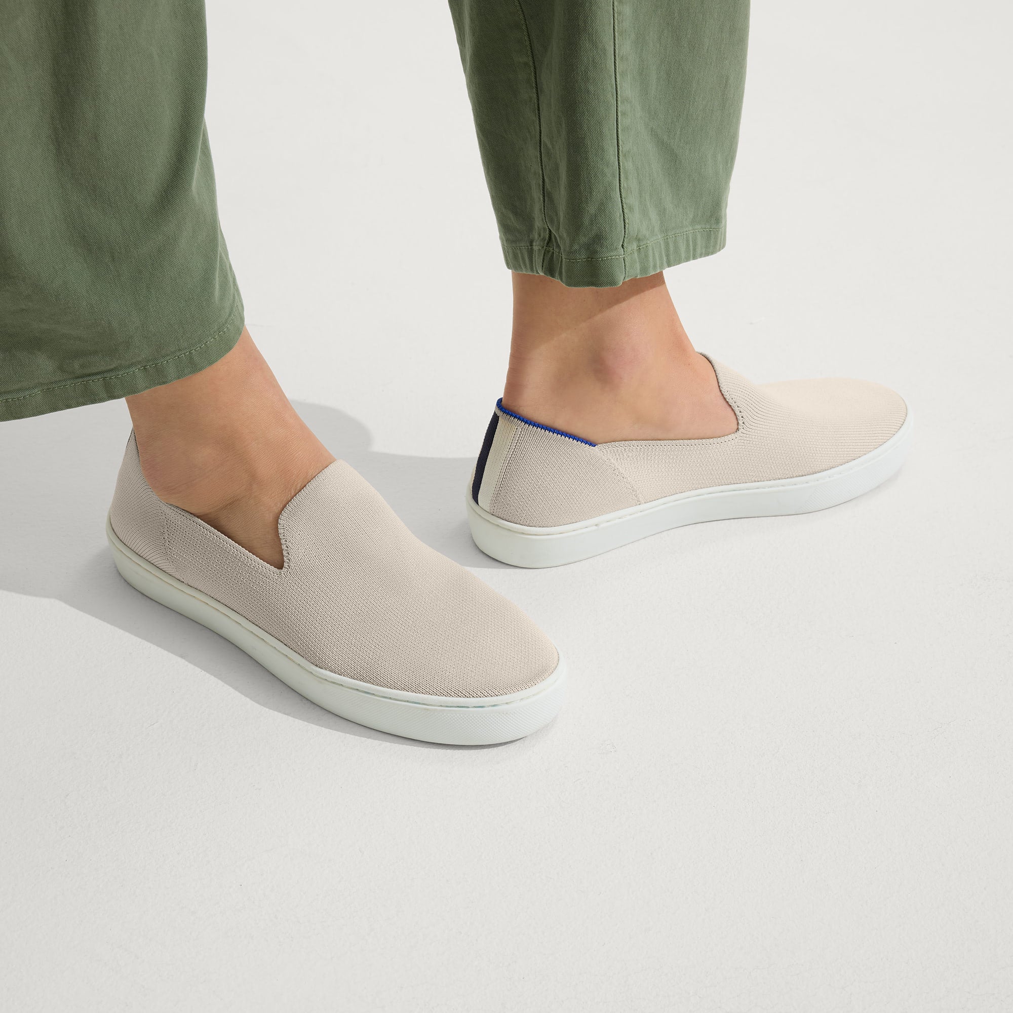 The Original Slip On Sneaker in Sand | Rothy's
