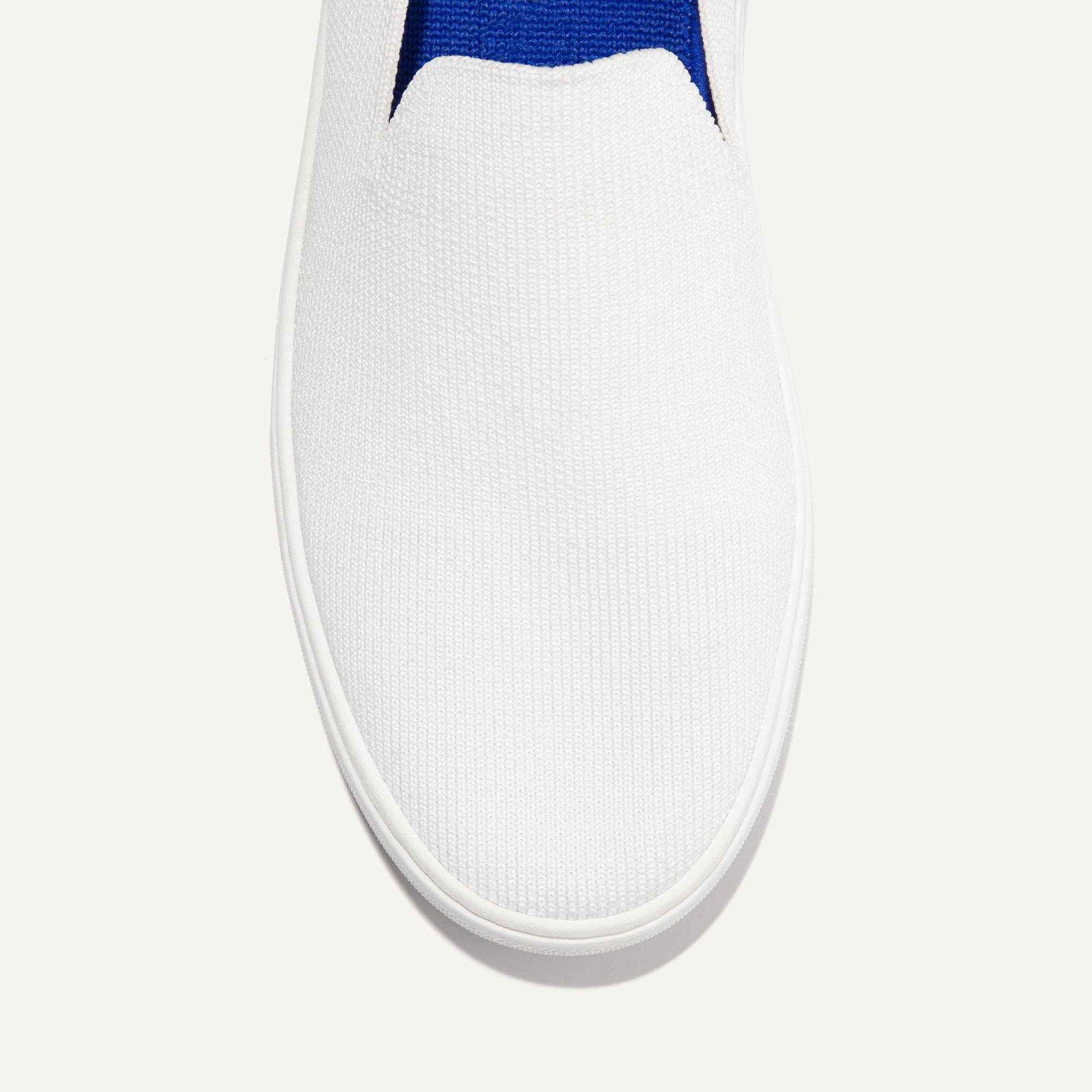 ?B2G1 ROTHYS Unisex Blue White Slip-On Canvas Sneakers Blue Mirage Canvas Slip-ons | Every Woman is Worthy main image 2