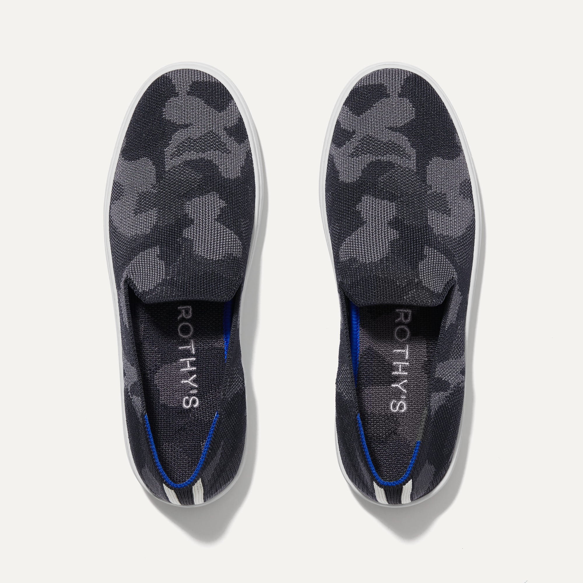 Rothys Original Slip On Sneaker - Grey hotsell Camo - 10.5