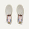 The Kids Sneaker in Diamond Twill shown from the top.