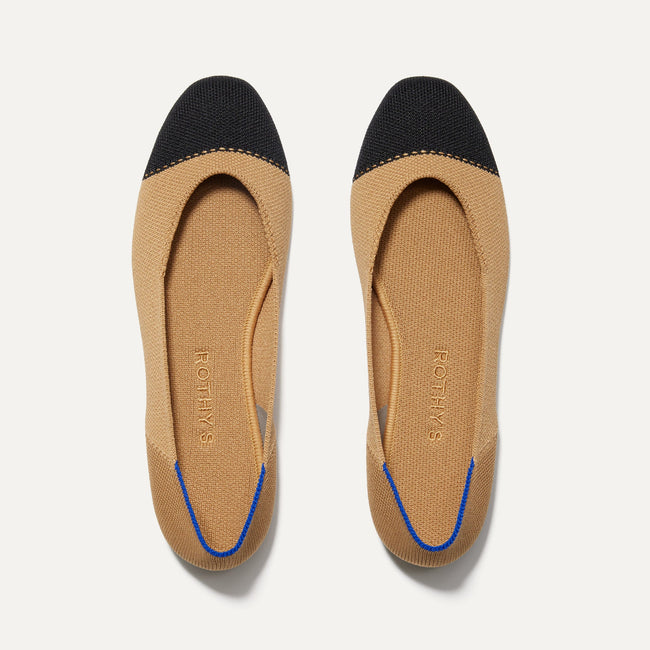 The Square in Camel Captoe | Women's Shoes | Rothy's