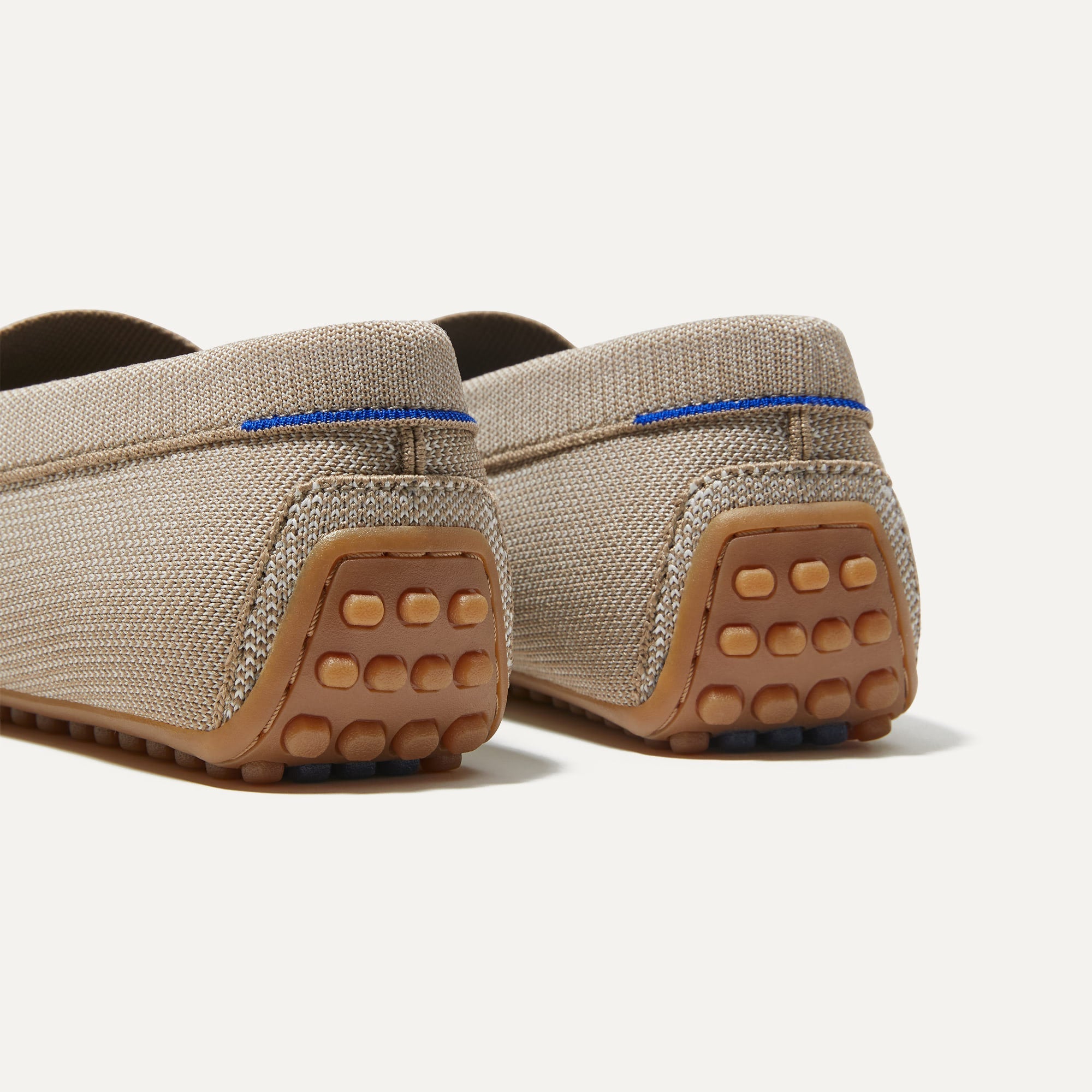The Driving Loafer in Barley for Men | Rothy display picture 2