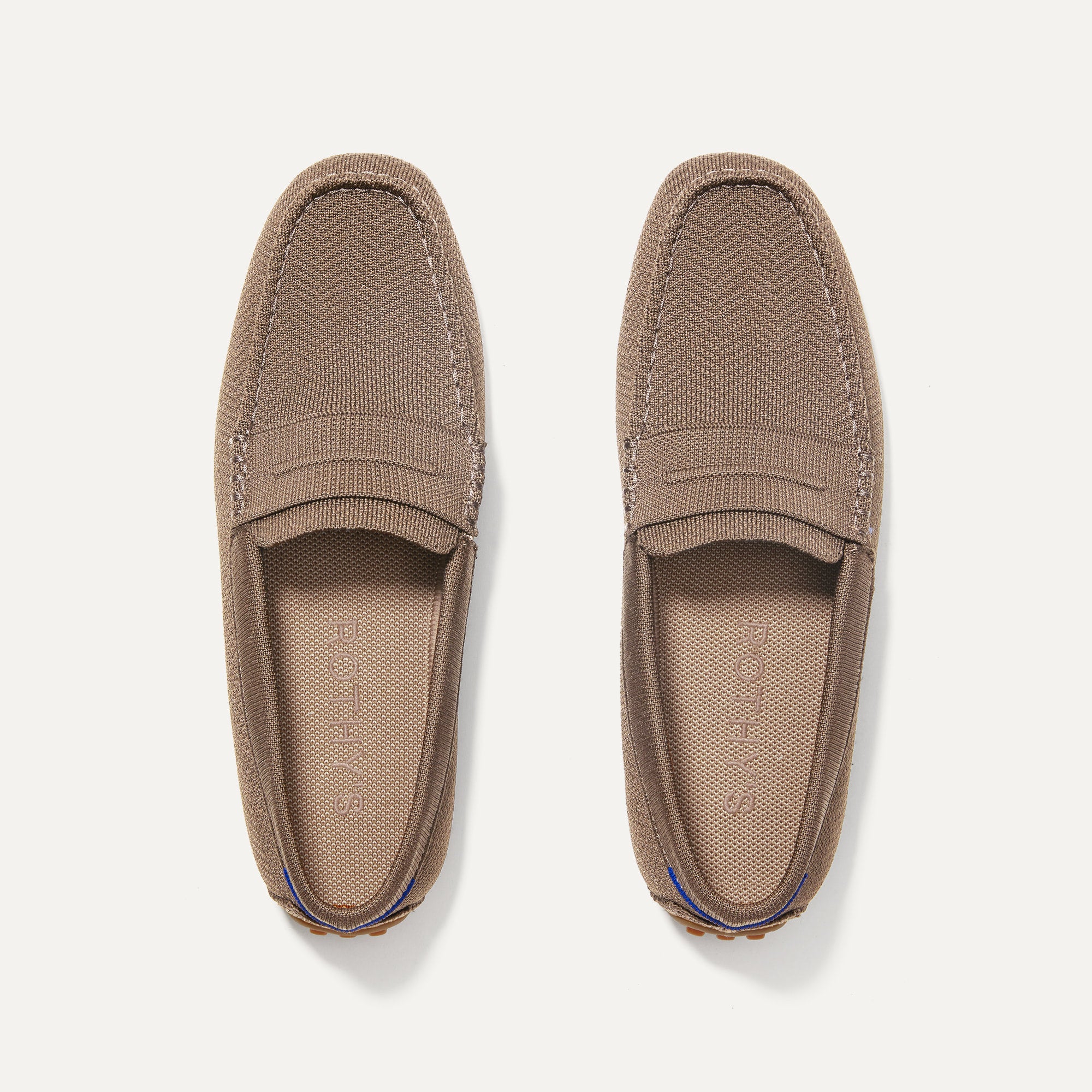 The Driving Loafer in Portobello Herringbone for Men | Rothy display picture 2