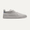 The RS01 Sneaker in Light Grey shown from the side.