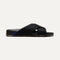 The Weekend Slide in Black shown from the side. 