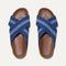 The Weekend Slide in Indigo shown from the top.