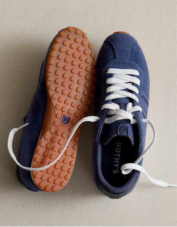 The Ivy Sneaker in ReVelvet Overcast