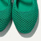 Top view of the square toe and rounded vamp of The Square Mary Jane in Clover Mesh. 