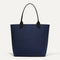 PDP |The Lightweight Tote in Sapphire and Onyx shown from the front.