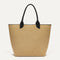 PDP |The Lightweight Tote in Shortbread shown from the front. 