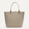 PDP |The Lightweight Tote in Soft Sesame shown from the front. 
