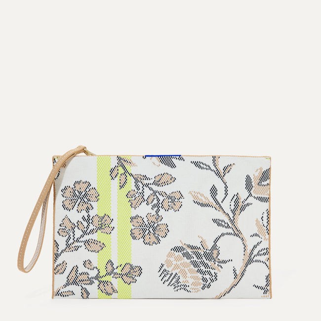 The Wristlet in Spring Bouquet shown from the front.