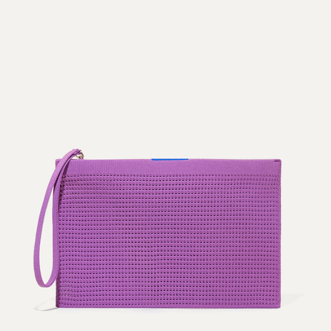 The Wristlet in Summer Berry shown from the front. 