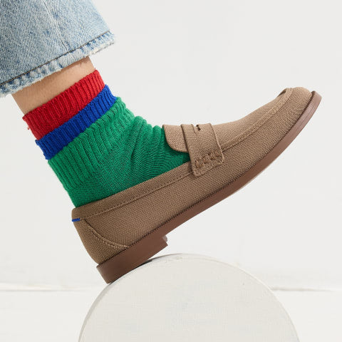 The Max Square Mary Jane in Dusty Lilac Basketweave | Rothy's