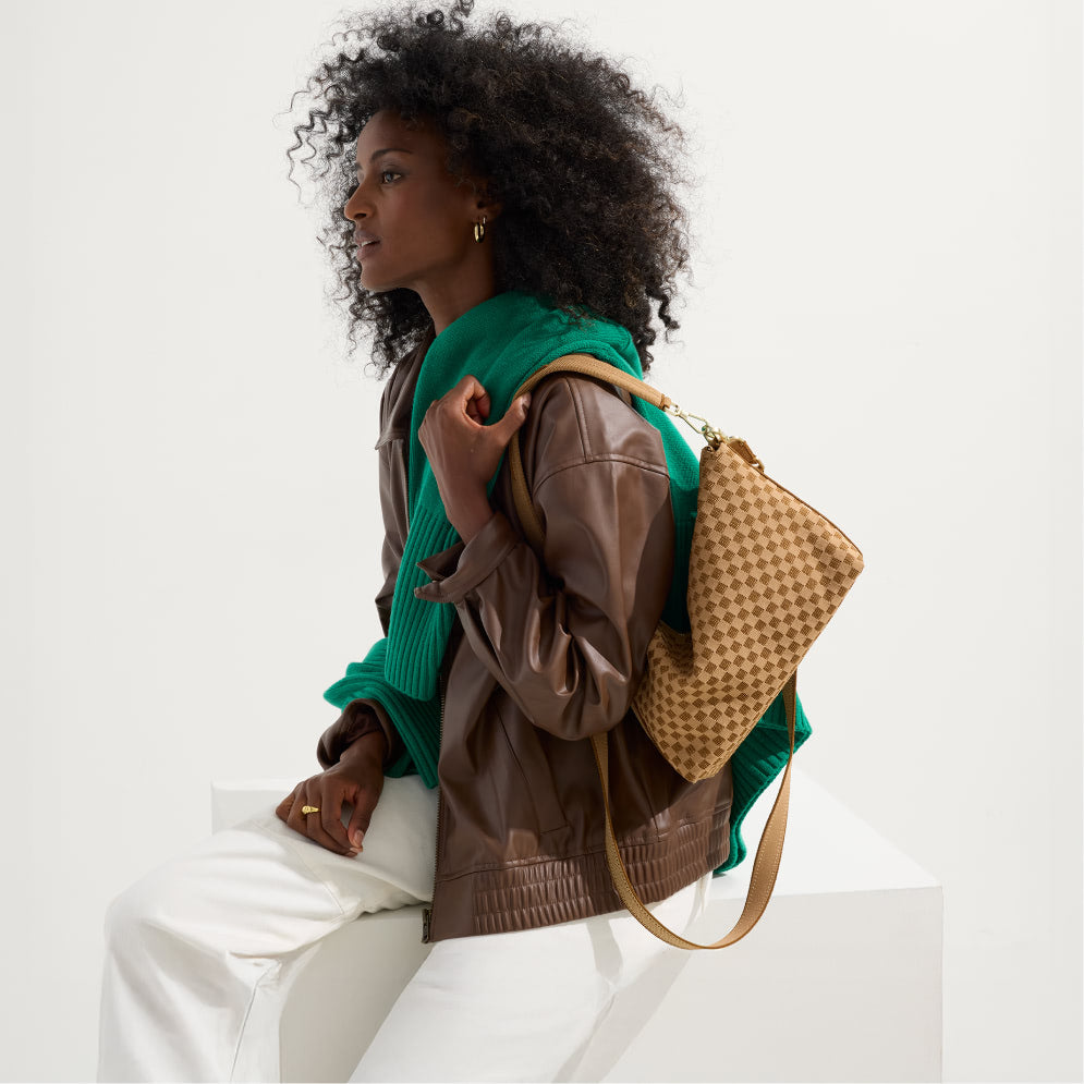 The Crossbody Strap - Navy and Red