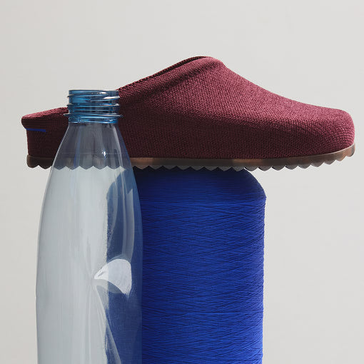 The Revelvet Casual Clog in Revelvet Syrah.