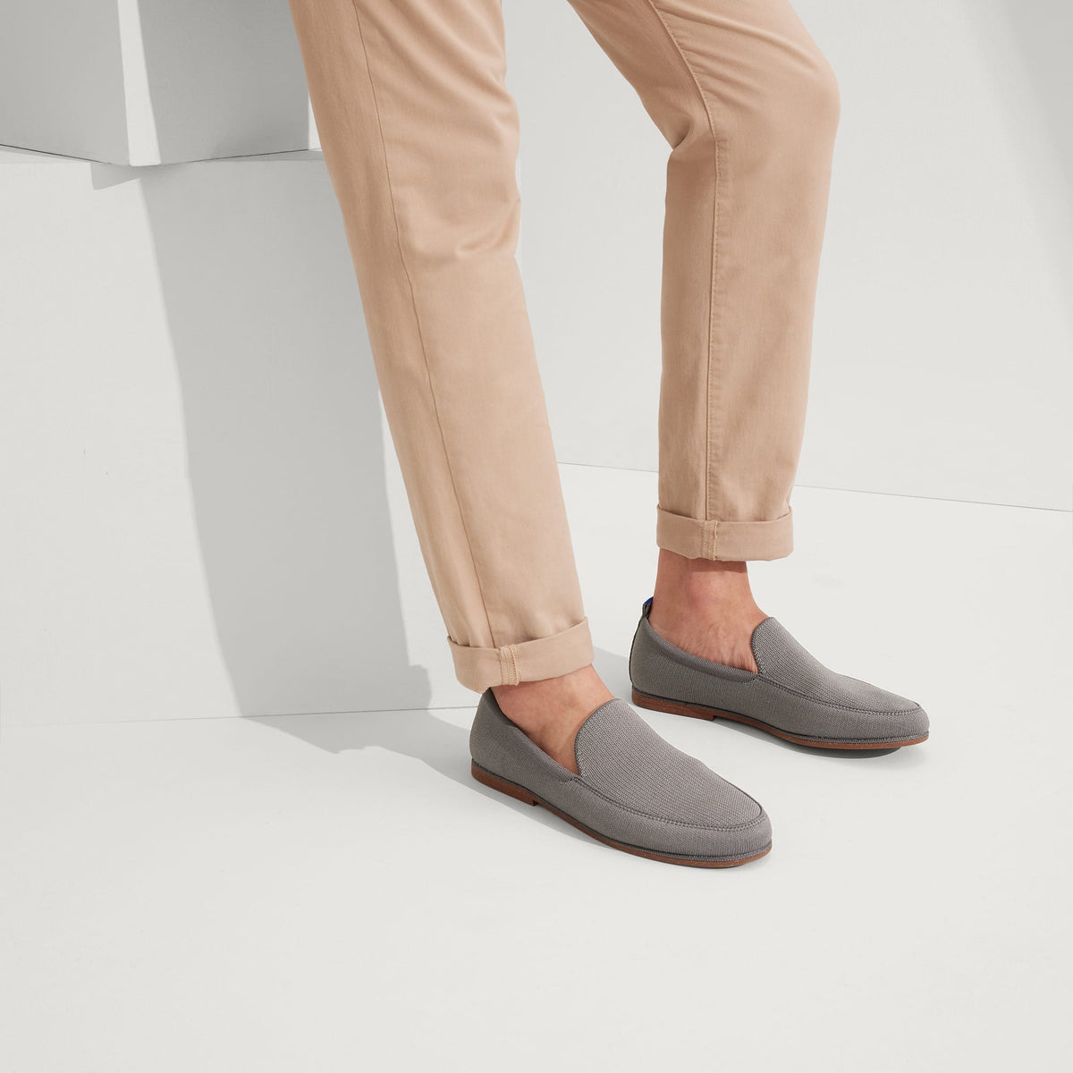 Loafer Dress Shoe for Men in Fog Grey | Rothy's