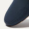 Close up of the toe and vamp of The Ravello Loafer in Navy.