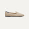 The Almond Loafer in Chai Twill shown from the side. 