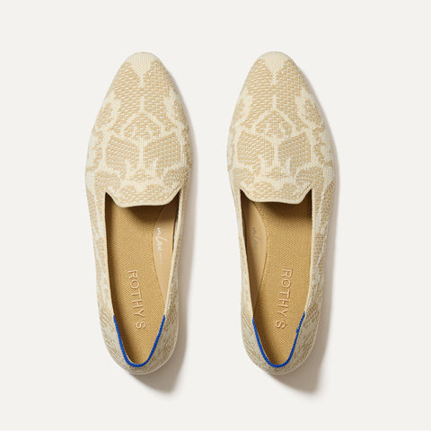 Loafer Review Rothys $20 Off Coupon The Almond Loafer In Pearl Bouquet For  Women Rothy's