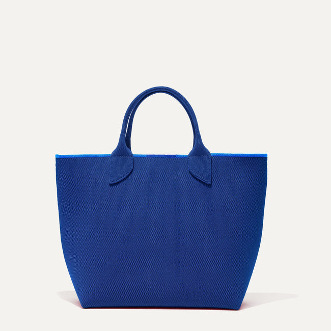 Small Tote Purse in French Blue