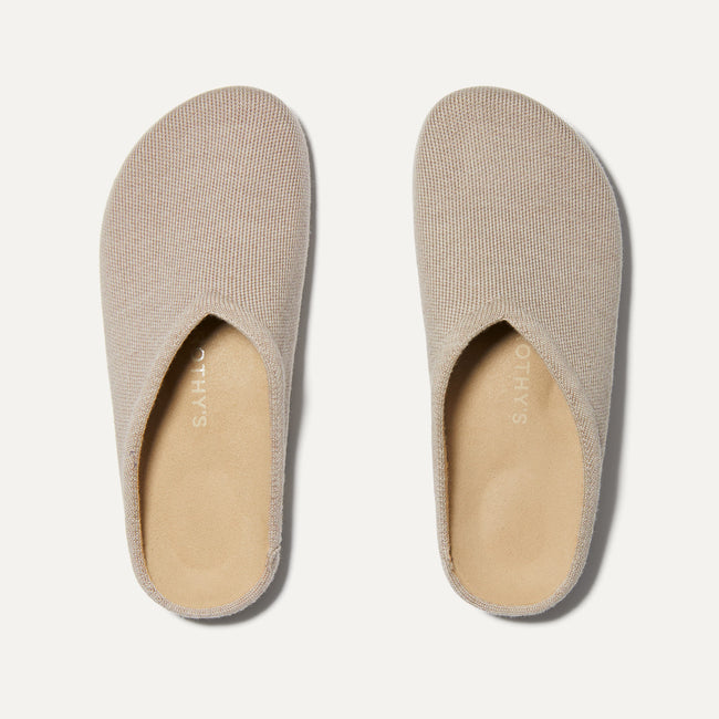 The Casual Clog in Dove shown from the top. 